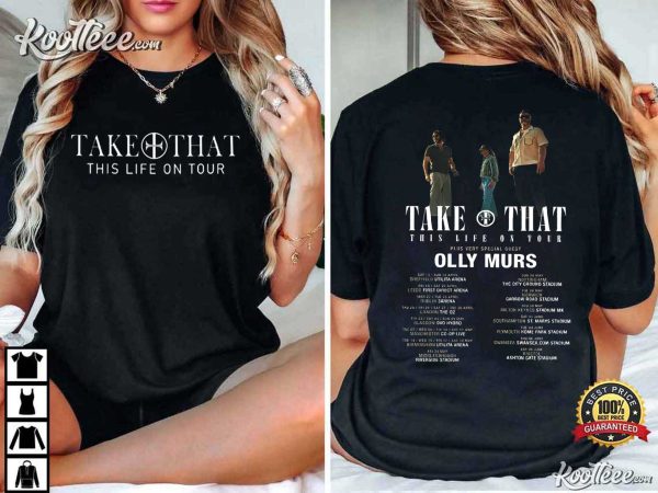 Take That This Life On Tour 2024 Fan Gift T-Shirt