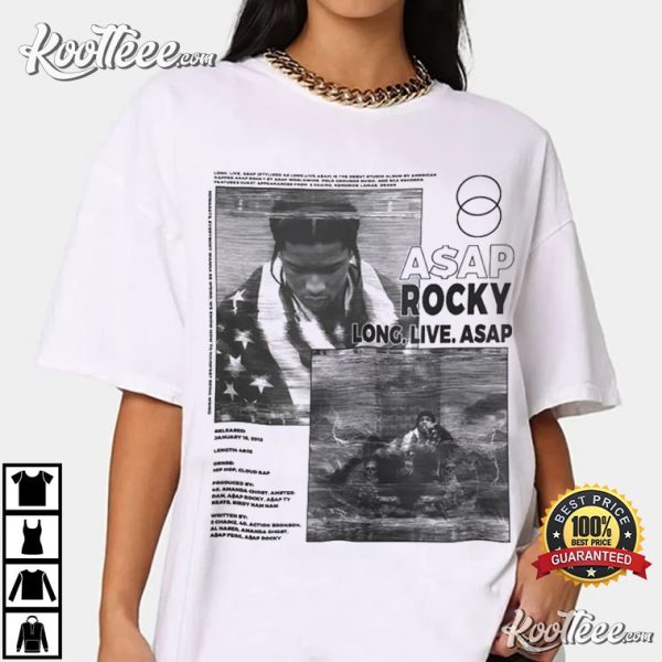 Asap Rocky Long Live ASAP Vintage Graphic T-Shirt