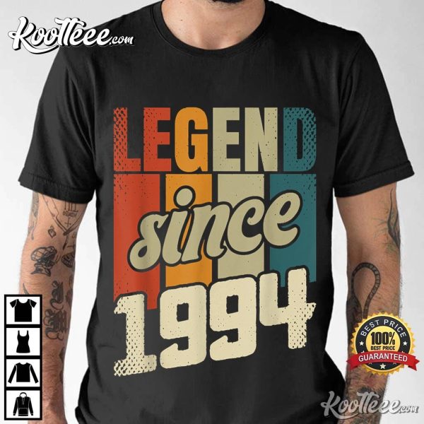 30th Birthday Legend Since 1994 Funny Gift T-Shirt