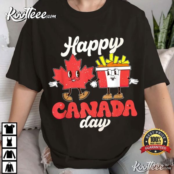 Happy Canada Day Funny Maple Leaf T-Shirt