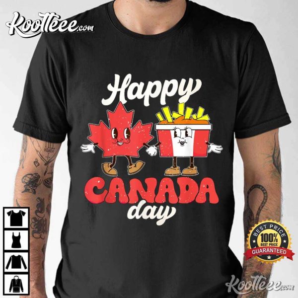 Happy Canada Day Funny Maple Leaf T-Shirt