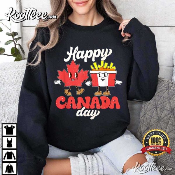 Happy Canada Day Funny Maple Leaf T-Shirt