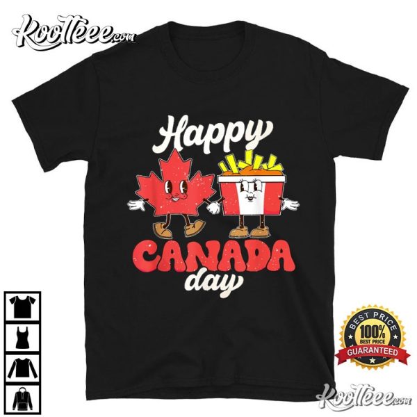 Happy Canada Day Funny Maple Leaf T-Shirt