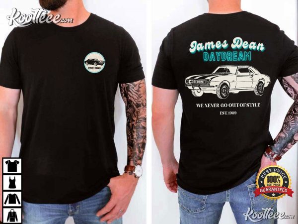 James Dean Daydream Style Taylor Swift Lyrics 1989 Era T-Shirt