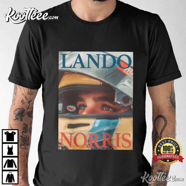 Lando Norris Racing Driver Fan Gift T-Shirt