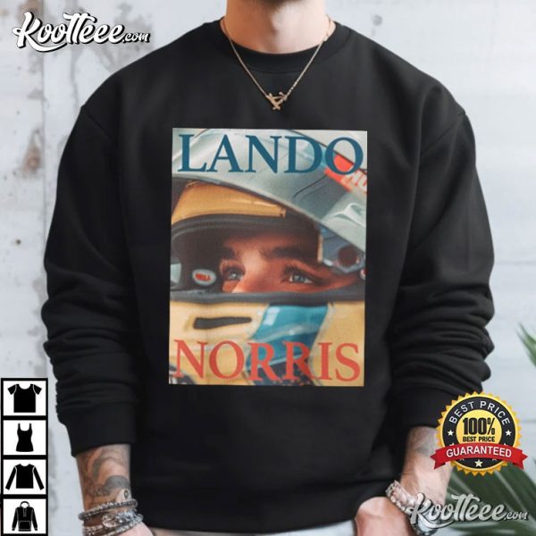 Lando Norris Racing Driver Fan Gift T-Shirt