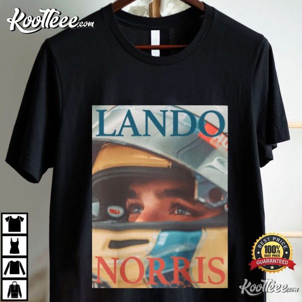 Lando Norris Racing Driver Fan Gift T-Shirt