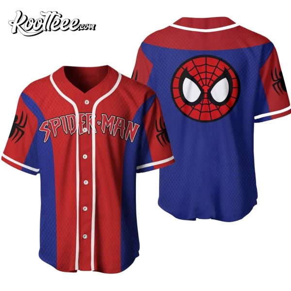 Spiderman Gift For Fan Baseball Jersey