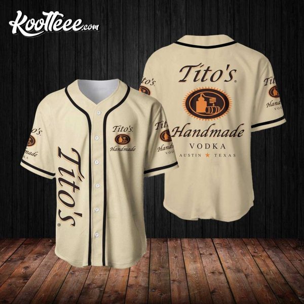 Titos Vodka Baseball Jersey