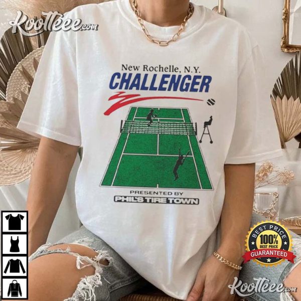 New Rochelle NY Challenger Phil’s Tire Town Tennis T-Shirt