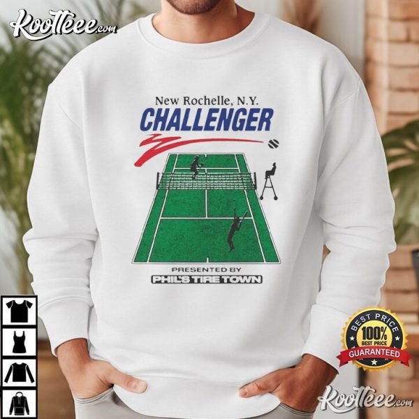 New Rochelle NY Challenger Phil’s Tire Town Tennis T-Shirt