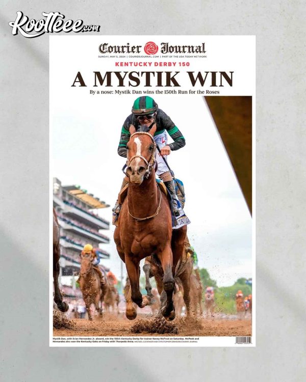 Kentucky Derby Mystik Dan And Brian Hernandez Jr A Mystik Win Poster