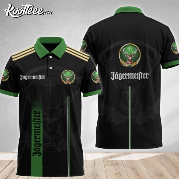 Jagermeister Black Esports Inspired Polo Shirt