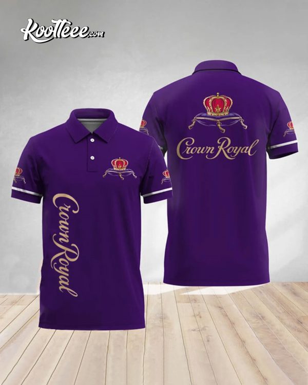 Crown Royal Whisky Polo Shirt