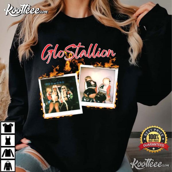 Meg And Glo Glostallion Wannabe Megan Thee Stallion Glorilla T-Shirt