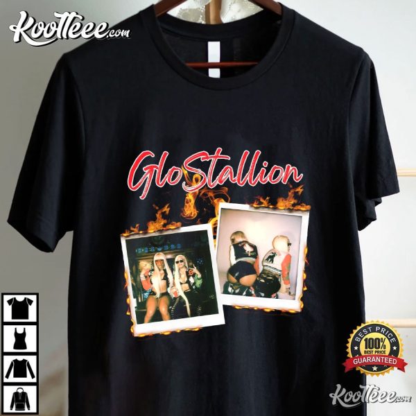 Meg And Glo Glostallion Wannabe Megan Thee Stallion Glorilla T-Shirt