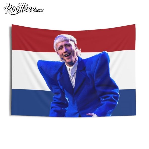 Joost Klein Netherlands Eurovision Flag