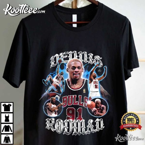 Dennis Rodman Chicago Bulls Vintage T-Shirt