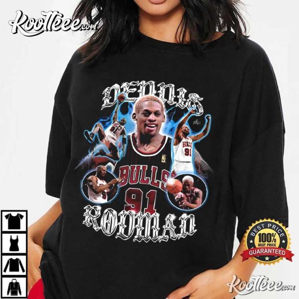 Dennis Rodman Chicago Bulls Vintage T-Shirt