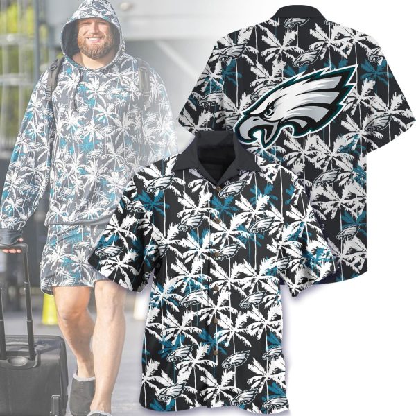 Lane Johnson Philadelphia Eagles Hawaiian Shirt And Shorts