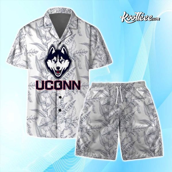 UConn Huskies NCAA Men’s Final Four Hawaiian Shirt And Shorts