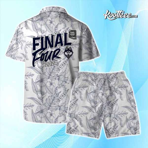 UConn Huskies NCAA Men’s Final Four Hawaiian Shirt And Shorts