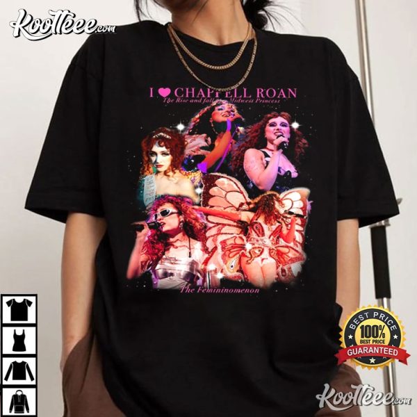 Chappell Roan The Rise And Fall Of A Midwest Princess Concert T-Shirt