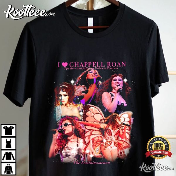 Chappell Roan The Rise And Fall Of A Midwest Princess Concert T-Shirt