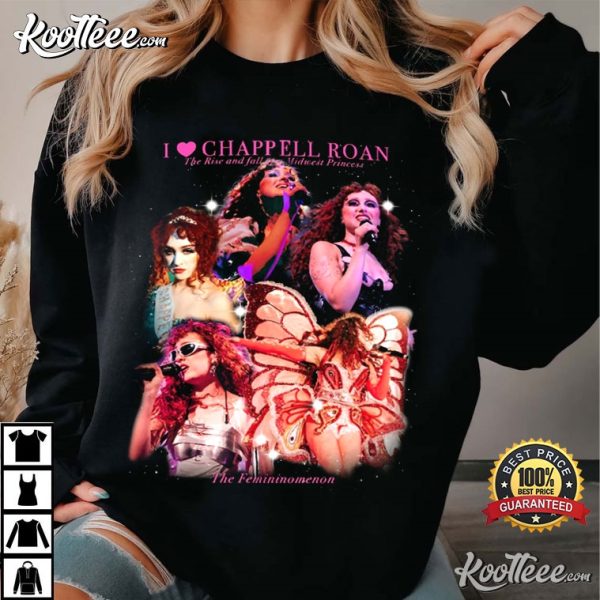 Chappell Roan The Rise And Fall Of A Midwest Princess Concert T-Shirt