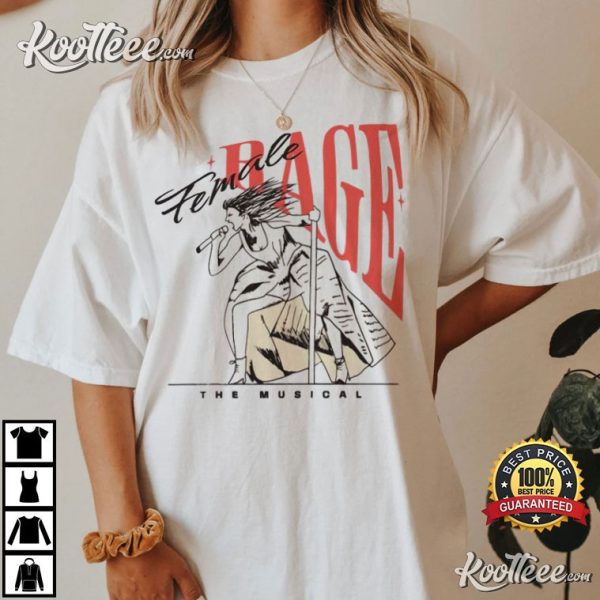 Female Rage The Musical The Tortured Poets Department Eras Concert T-Shirt