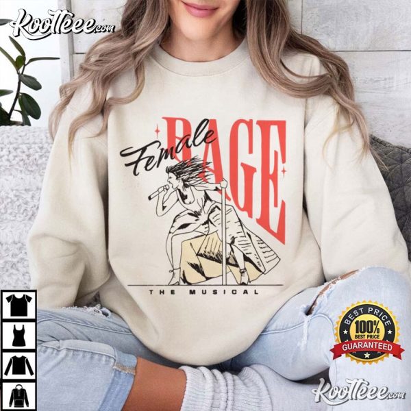 Female Rage The Musical The Tortured Poets Department Eras Concert T-Shirt