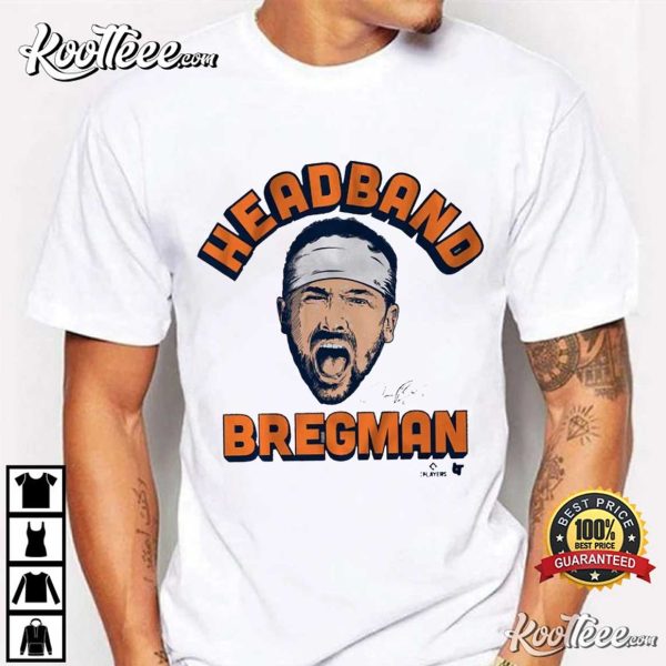 Headband Alex Bregman Baseball T-Shirt