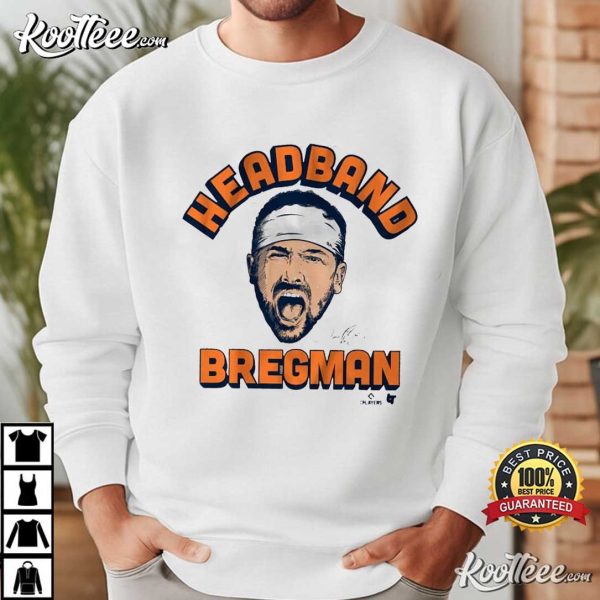 Headband Alex Bregman Baseball T-Shirt