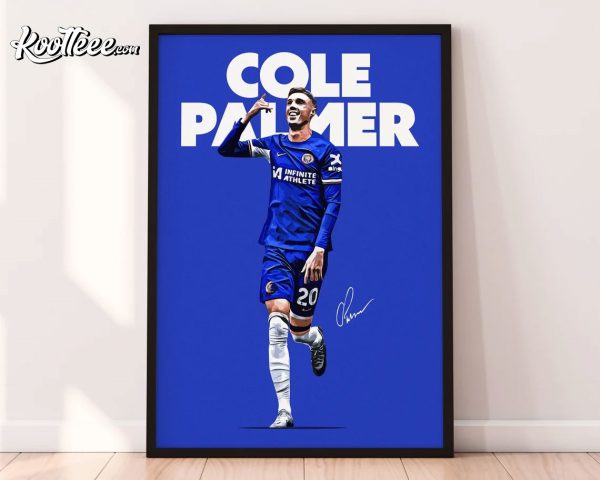 Cole Palmer Chelsea Soccer Sport Gift Poster