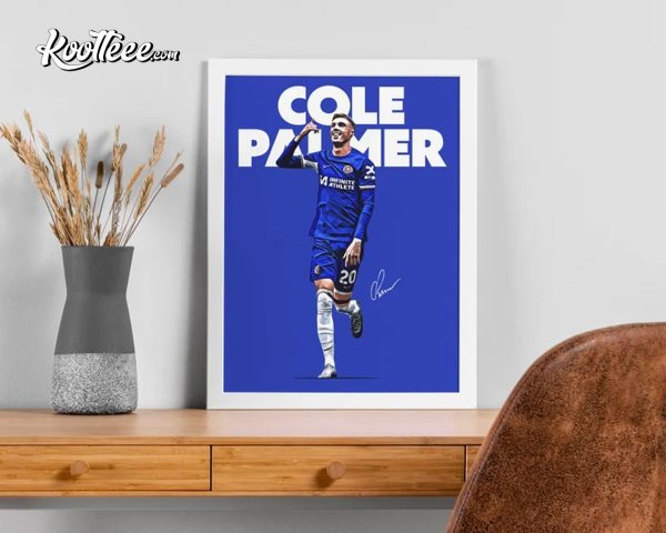 Cole Palmer Chelsea Soccer Sport Gift Poster