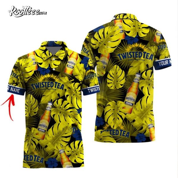 Twisted Tea Tropical Hawaiian Customized Polo Shirt