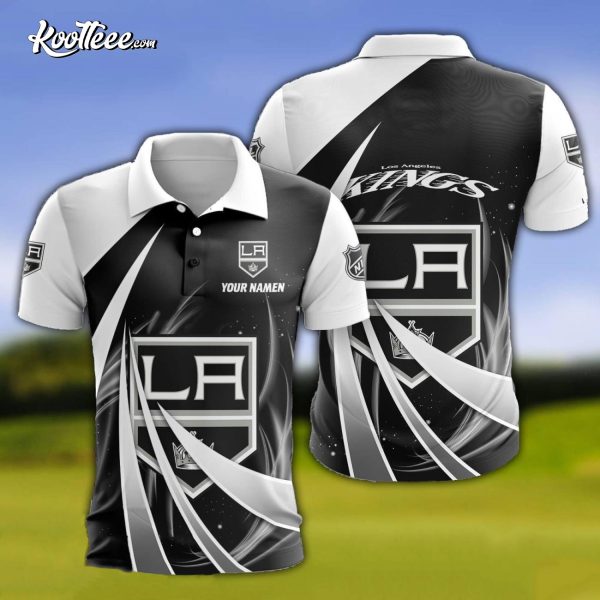 Los Angeles Kings Personalized Name Polo Shirt