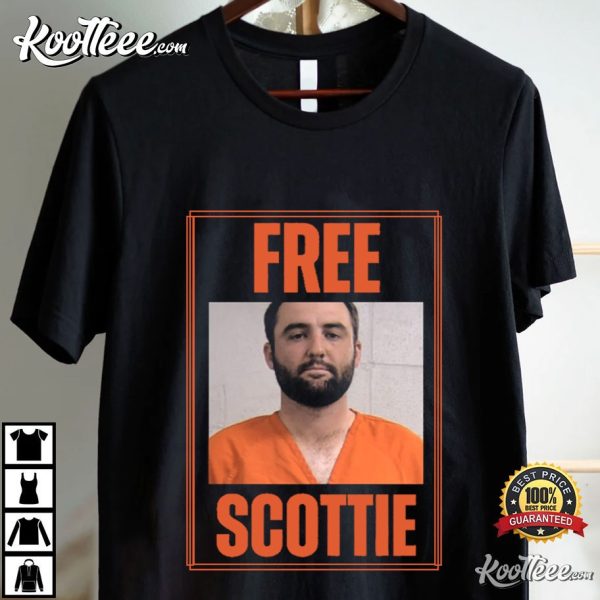 Free Scottie Scheffler Mug Shot PGA Golfer T-Shirt