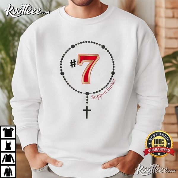 Harrison Butker 7 Catholic Christian Support T-Shirt