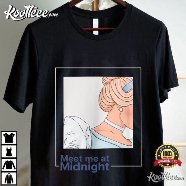 Meet Me At Midnight Swiftie Cinderella T-Shirt