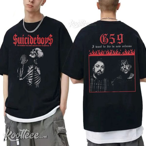 Suicideboys G59 I Want To Die In New Orleans T-Shirt