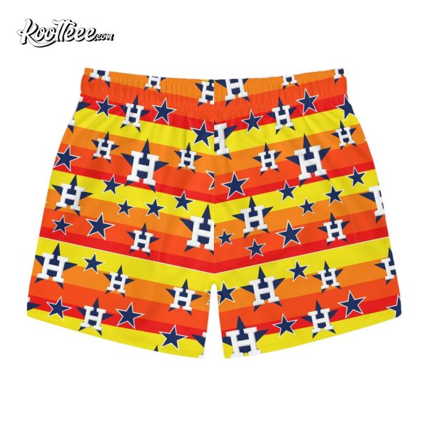 Houston Astros Swim Trunks Hawaiian Shorts