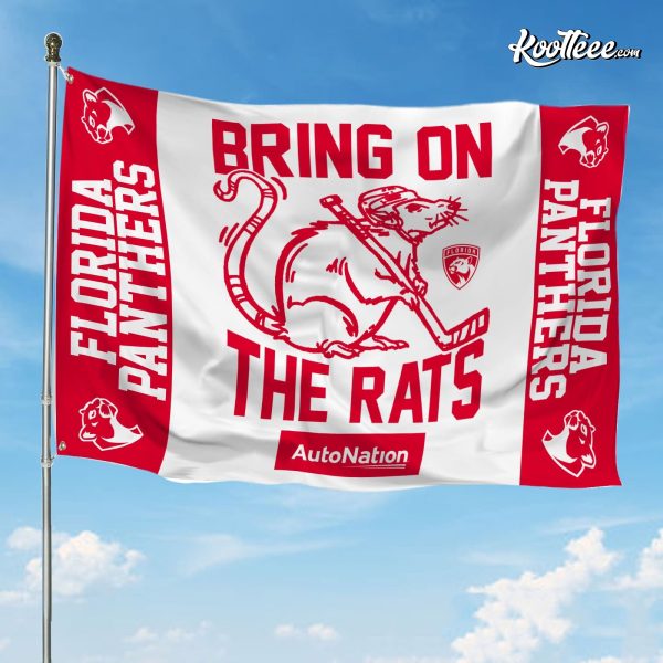 Florida Panthers Bring On The Rats Flag