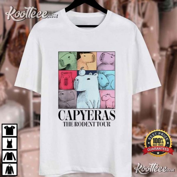 Capyeras Capybara The Rodent Tour T-Shirt