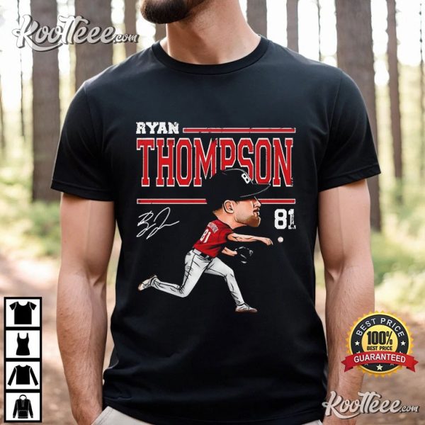 Ryan Thompson Arizona Diamondbacks Signature T-Shirt