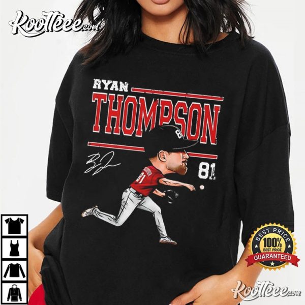 Ryan Thompson Arizona Diamondbacks Signature T-Shirt