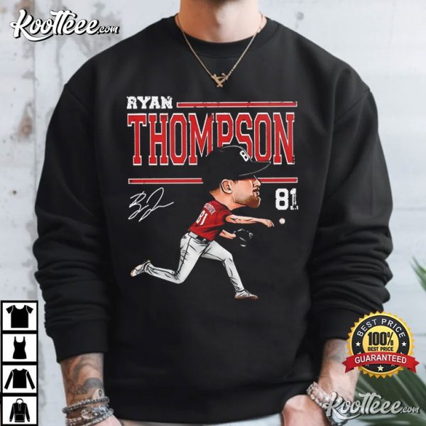 Ryan Thompson Arizona Diamondbacks Signature T-Shirt