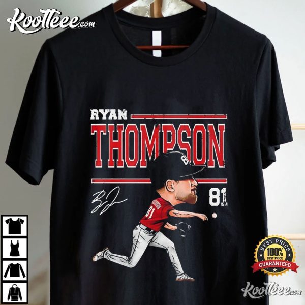 Ryan Thompson Arizona Diamondbacks Signature T-Shirt