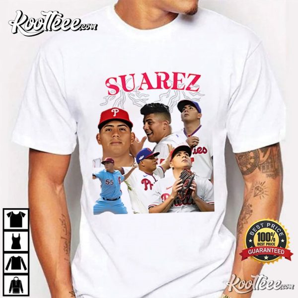 Ranger Saurez Philadelphia Phillies Baseball T-Shirt