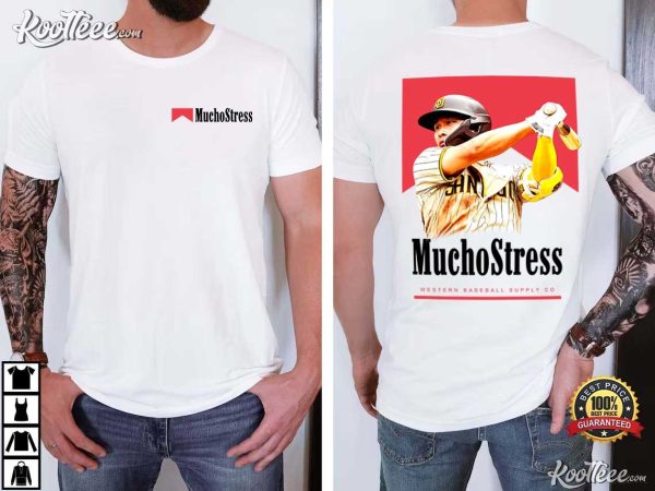 Ha-Seong Kim Mucho Stress Cigarettes T-Shirt